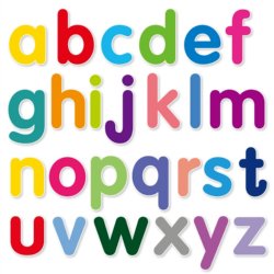 Lowercase alphabet